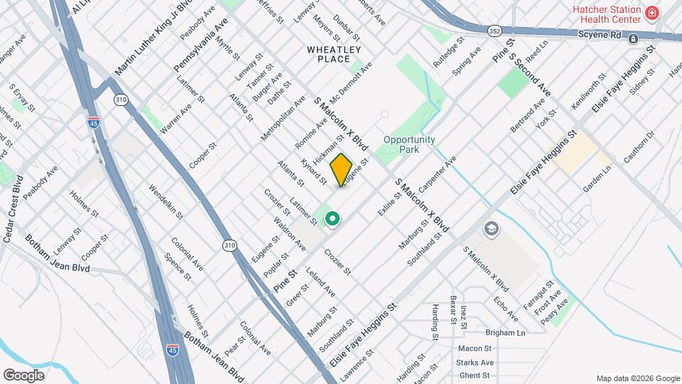 2606 Eugene St Mapa y Detalles de la Ubicación