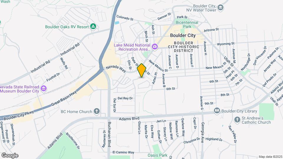 821 Avenue A Mapa y Detalles de la Ubicación