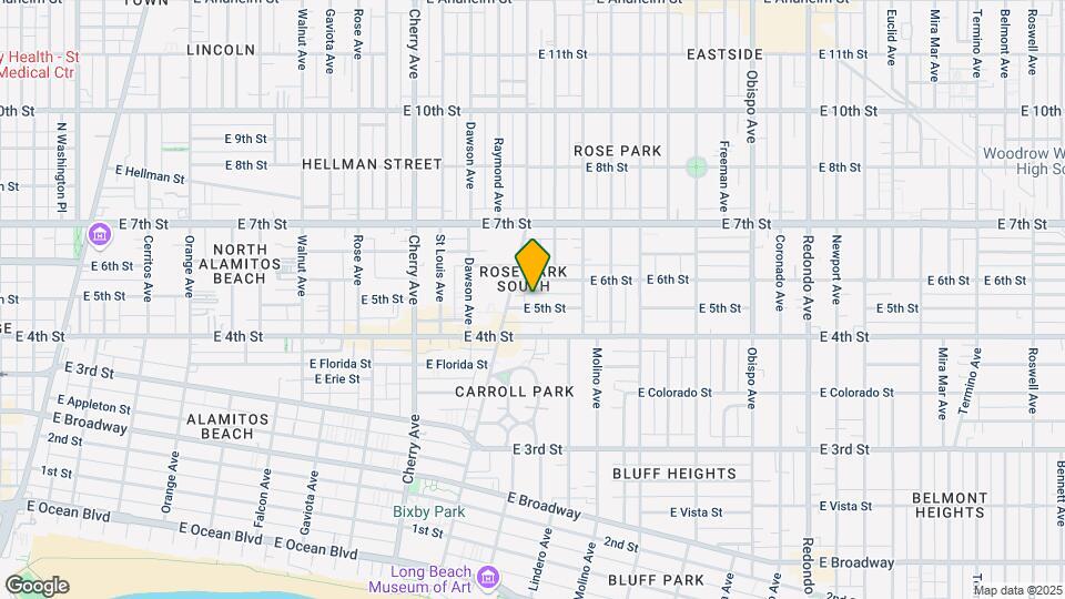 2401 E 5th St Map and Location Details