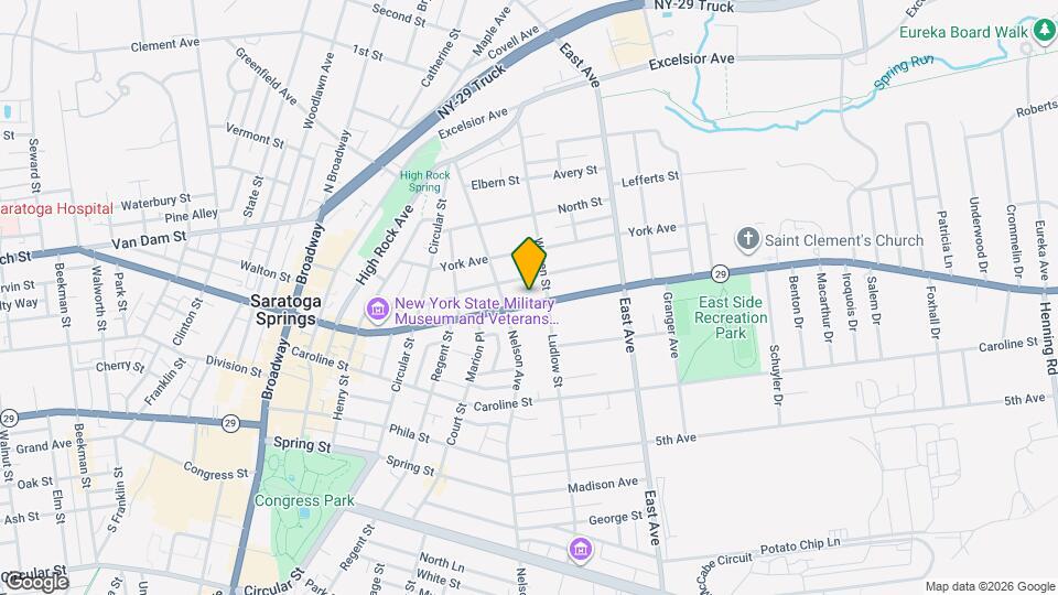 165 Lake Ave Map and Location Details