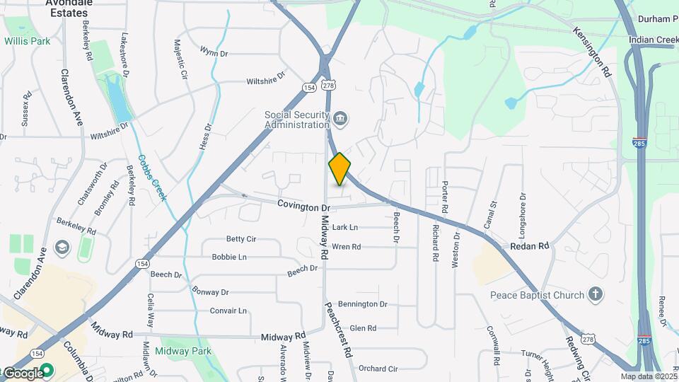 1104 Bakary Ct Map and Location Details