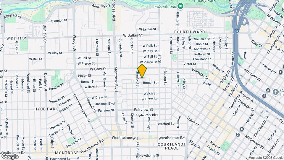 592 Bomar St Map and Location Details