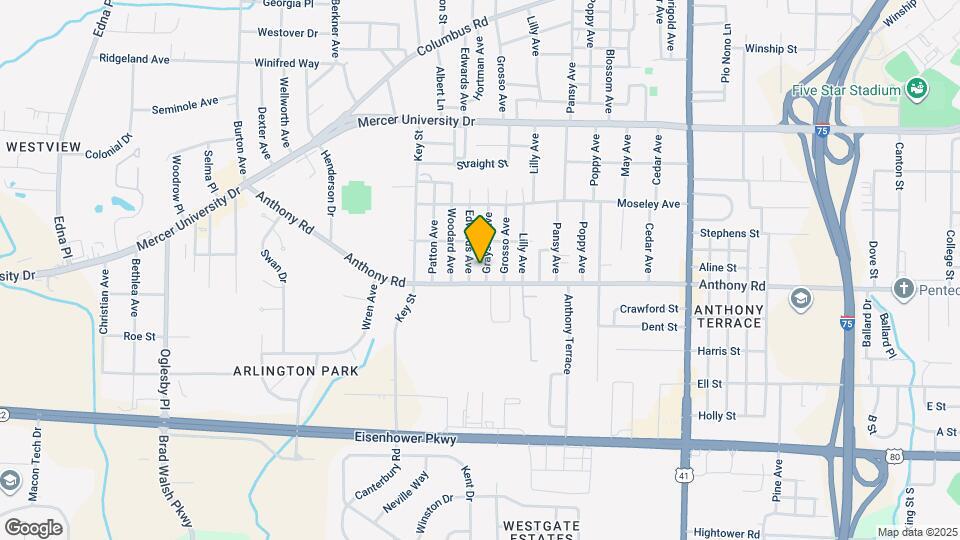 873 Grayson Ave Map and Location Details