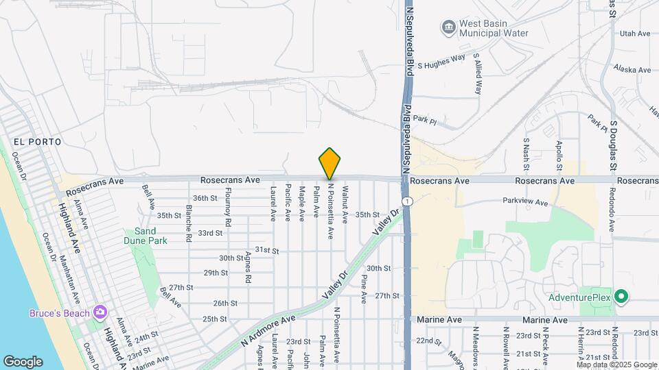 3619 N Poinsettia Ave Map and Location Details