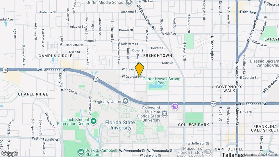 725 W Georgia St Mapa y Detalles de la Ubicación