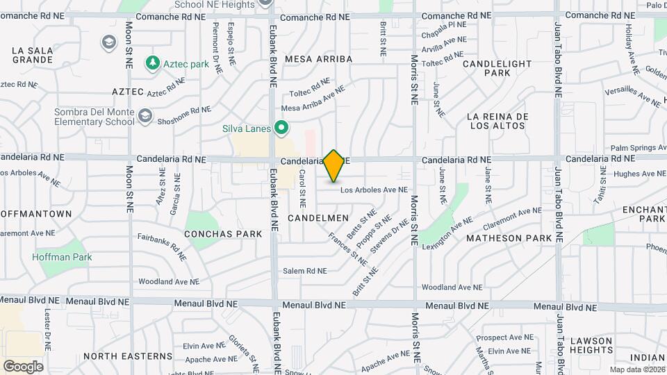 10017 Los Arboles Ave NE Map and Location Details
