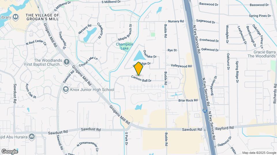 25602 Yellow Pine Ln Map and Location Details