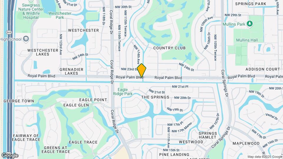 11374 Royal Palm Blvd, Unit 11374 Map and Location Details