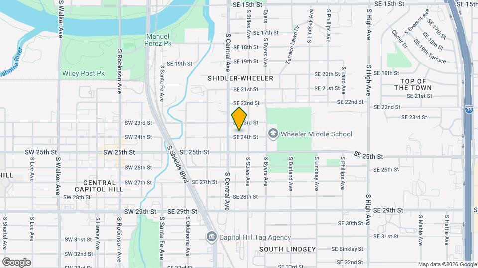 317 SE 24th St Map and Location Details