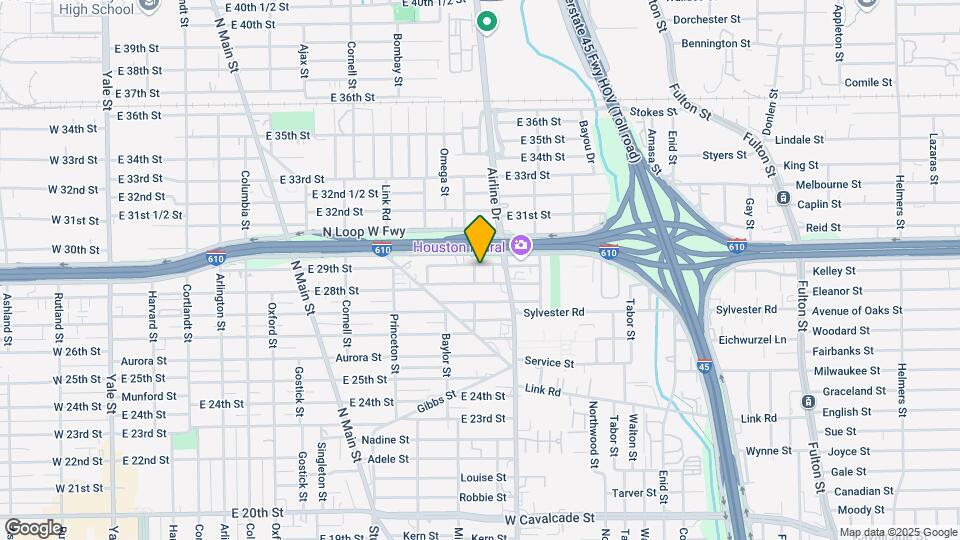 1204 E 29th St Map and Location Details