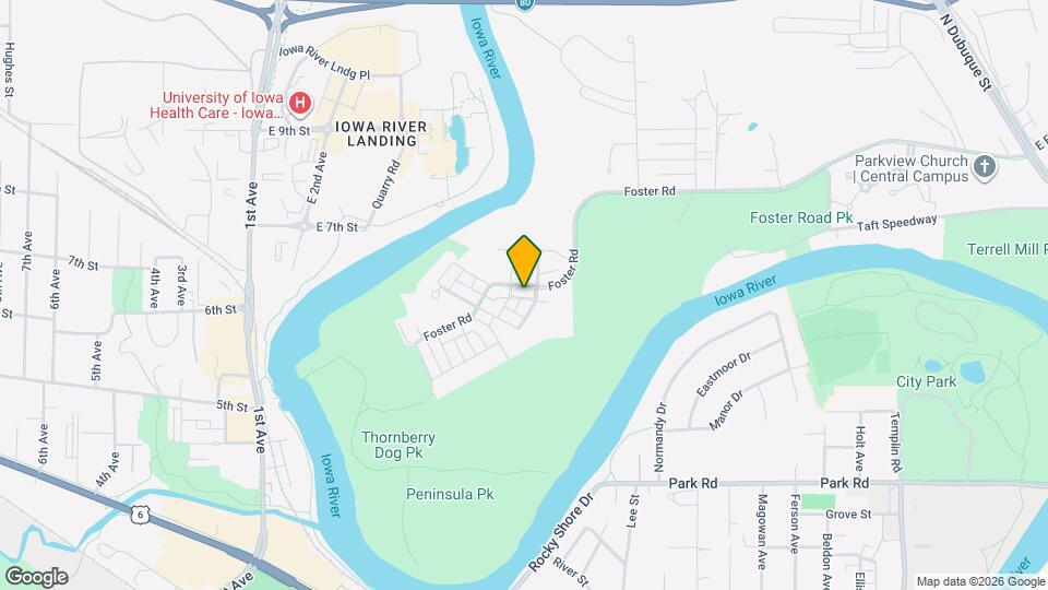 1129 Foster Rd Map and Location Details