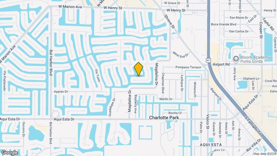 1433 Mediterranean Dr Map and Location Details