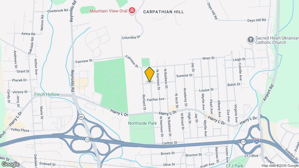 191 N Hudson St Map and Location Details