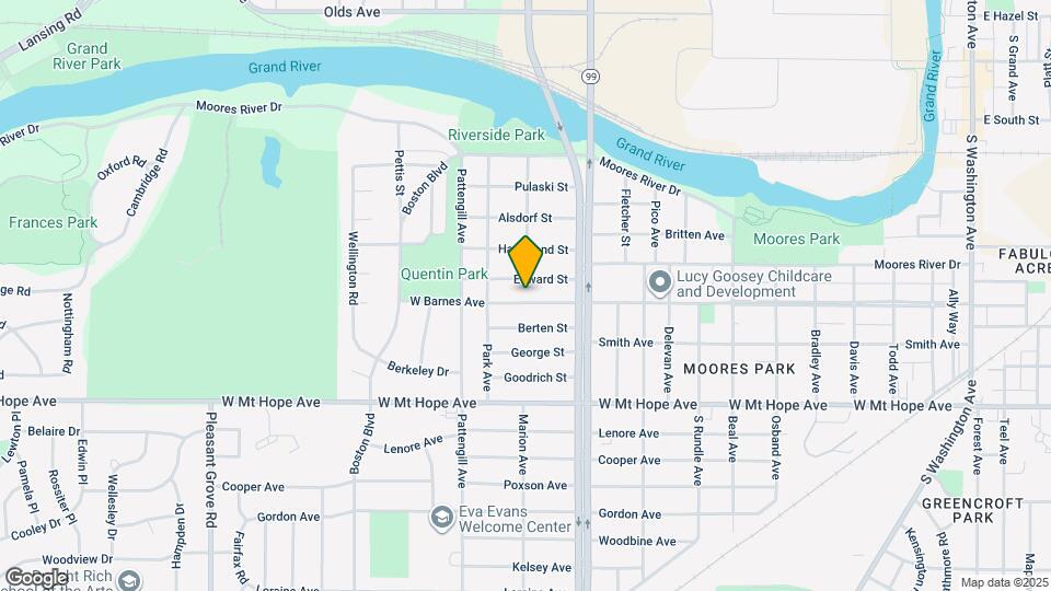 1228 W Barnes Ave Mapa y Detalles de la Ubicación