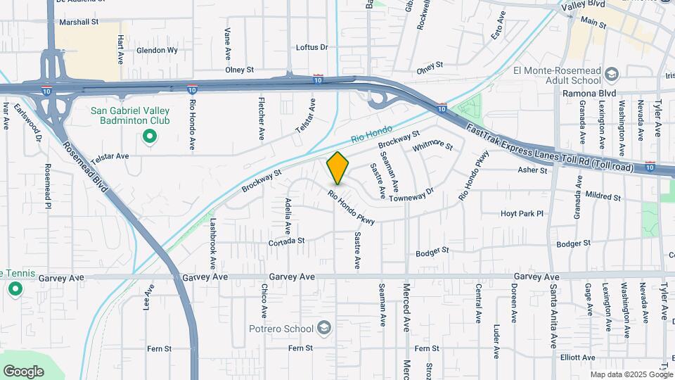 9773 Rio Hondo Pky Map and Location Details