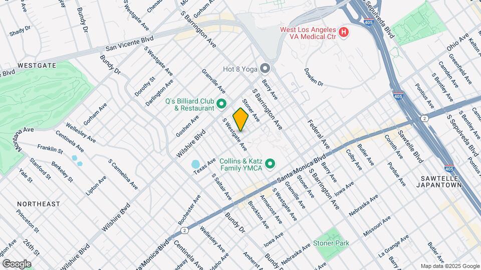 11821 Texas Ave Map and Location Details