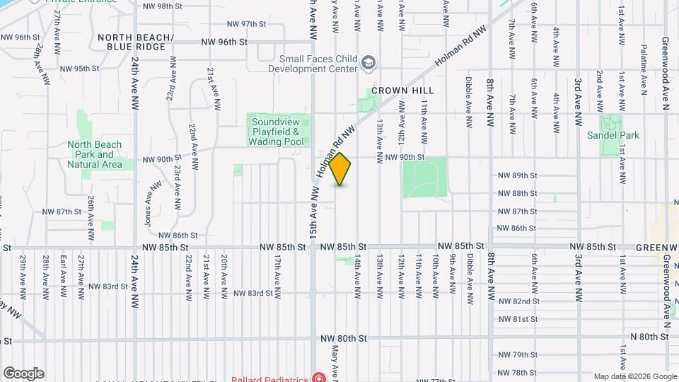 8714 Mary Ave NW Map and Location Details