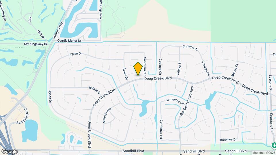 25680 Deep Creek Blvd Map and Location Details
