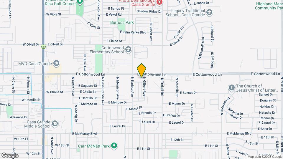 816 E Saguaro St Map and Location Details
