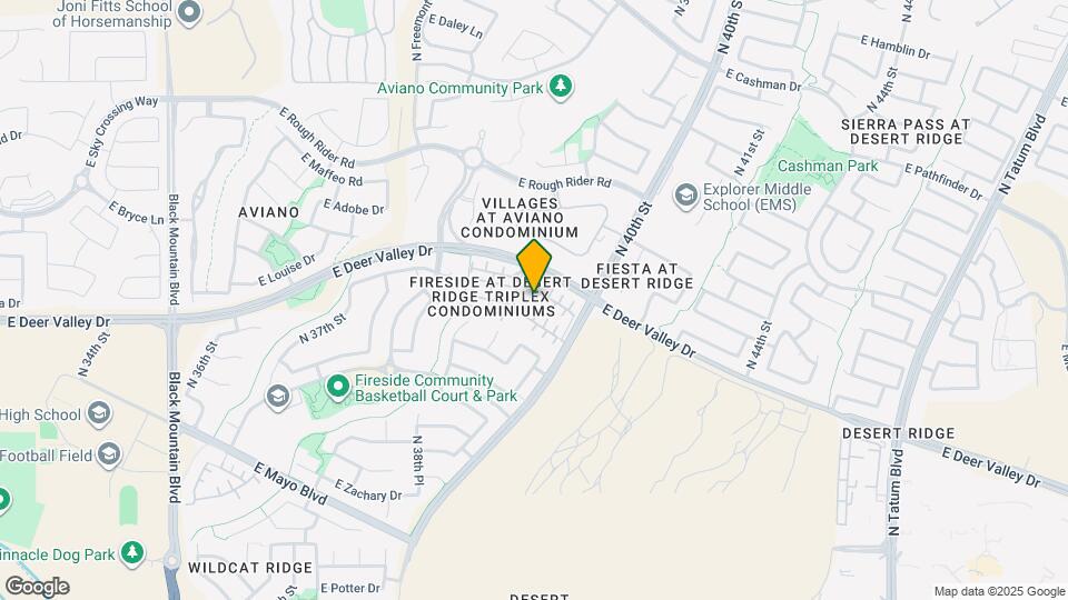 3941 E Cat Balue Dr Map and Location Details