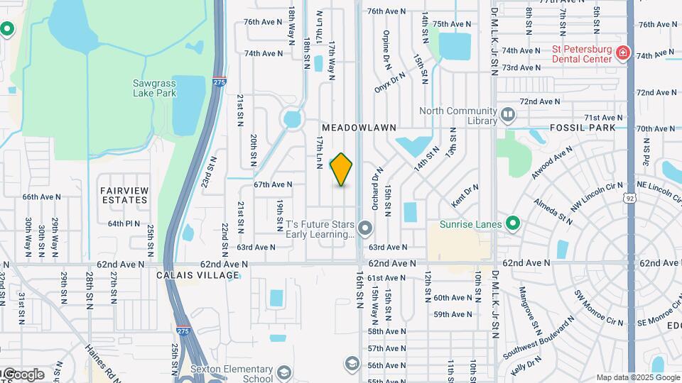 6690 17th St N Map and Location Details