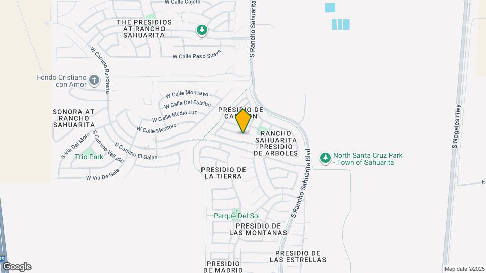 138 E Calle Del Rondador Map and Location Details