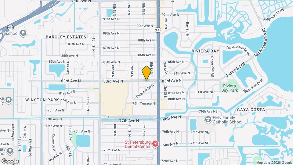 520 83rd Ave N Mapa y Detalles de la Ubicación