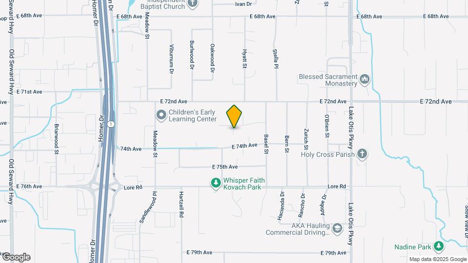 2022 E 73rd Ave Map and Location Details
