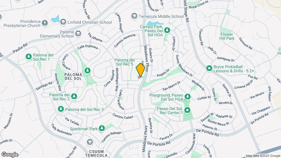 43318 Calle Mataro Map and Location Details