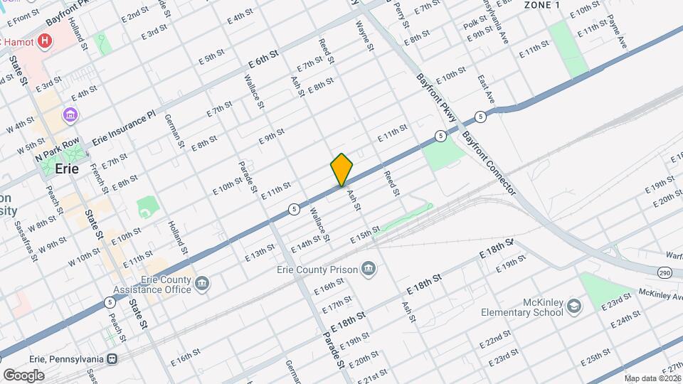 551 E 12th St, Unit 549 Map and Location Details