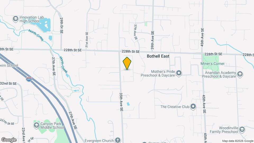 3528 230th Place Southeast Mapa y Detalles de la Ubicación
