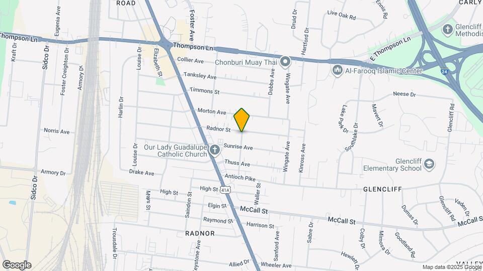 3107 Mc Combs Ave Map and Location Details