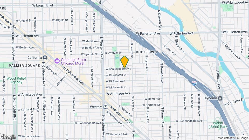 2233 W Shakespeare Ave, Unit 2R Mapa y Detalles de la Ubicación