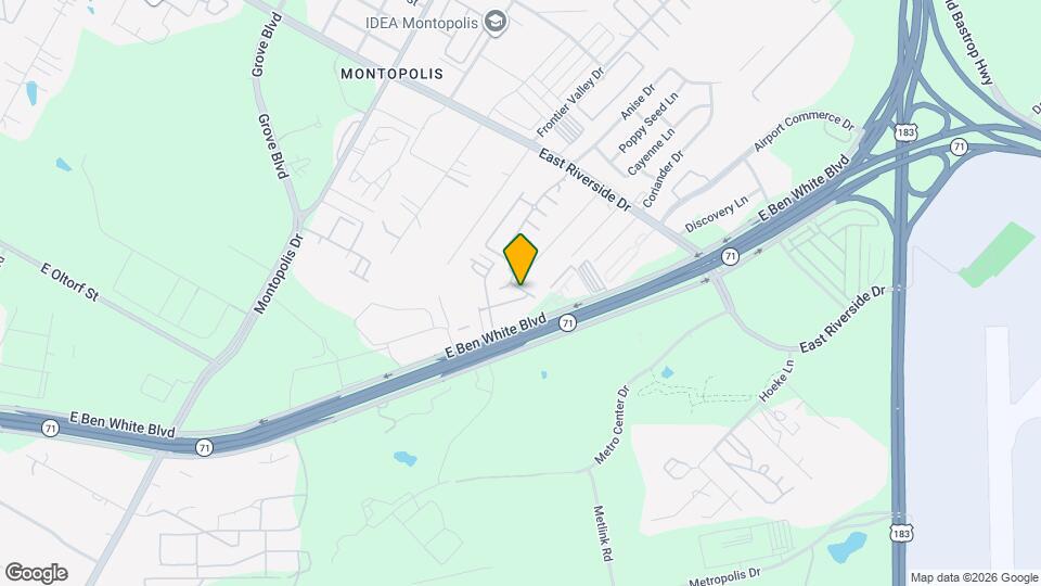 7406 Oberon St Map and Location Details