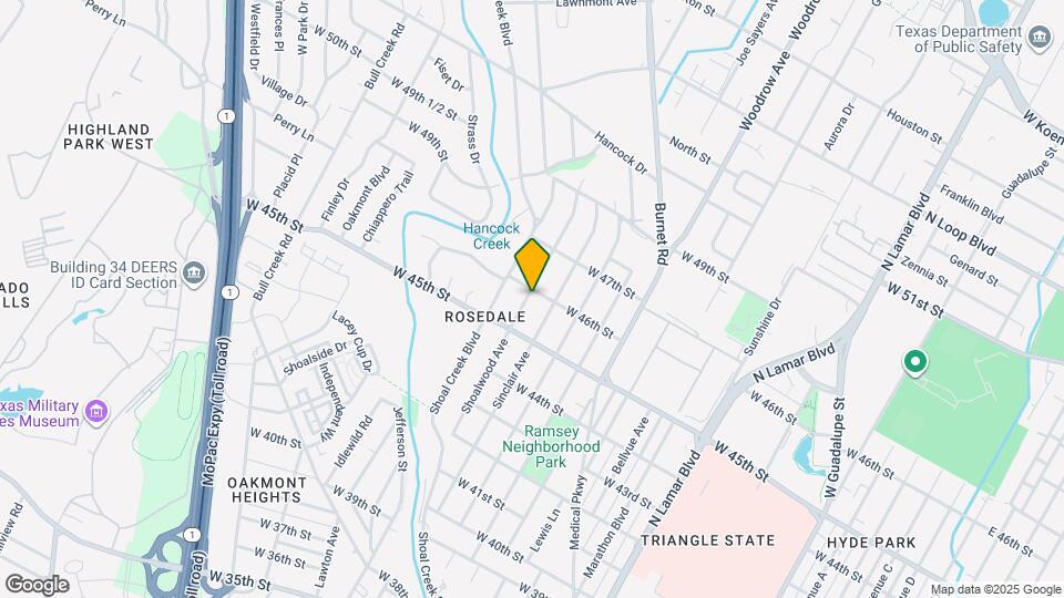 4517 Shoalwood Ave Map and Location Details