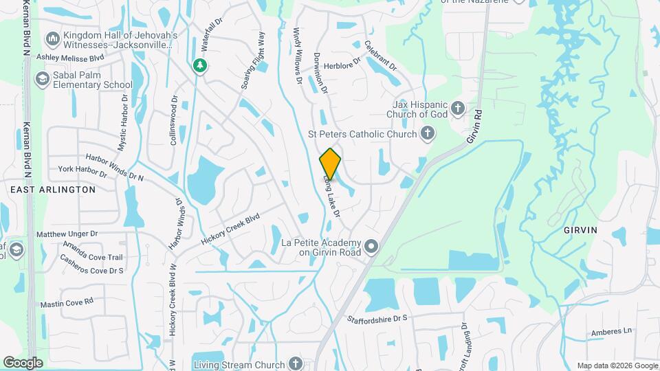 905 Long Lake Dr Map and Location Details