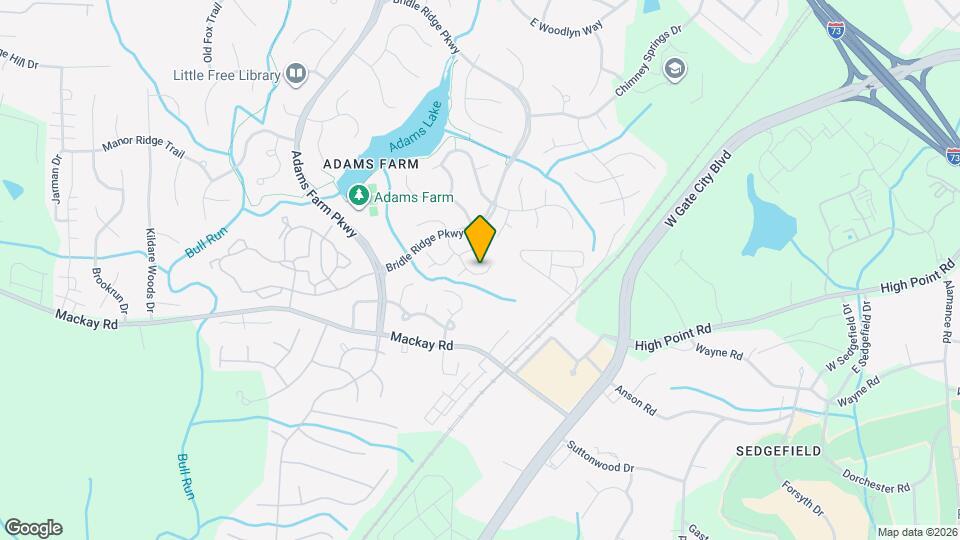 21 Cedar Knoll Dr Map and Location Details