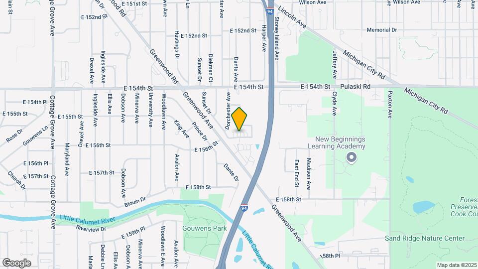 1424 E 156th St Map and Location Details