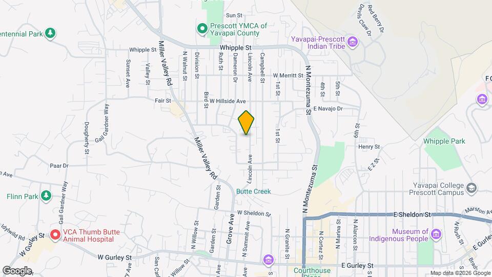 566 Lincoln Ave Map and Location Details