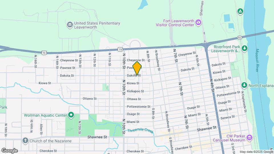 819 N 9th St Map and Location Details