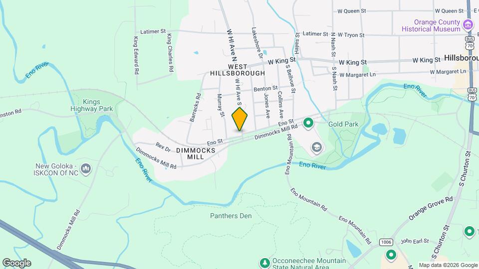 1001 Eno St Map and Location Details