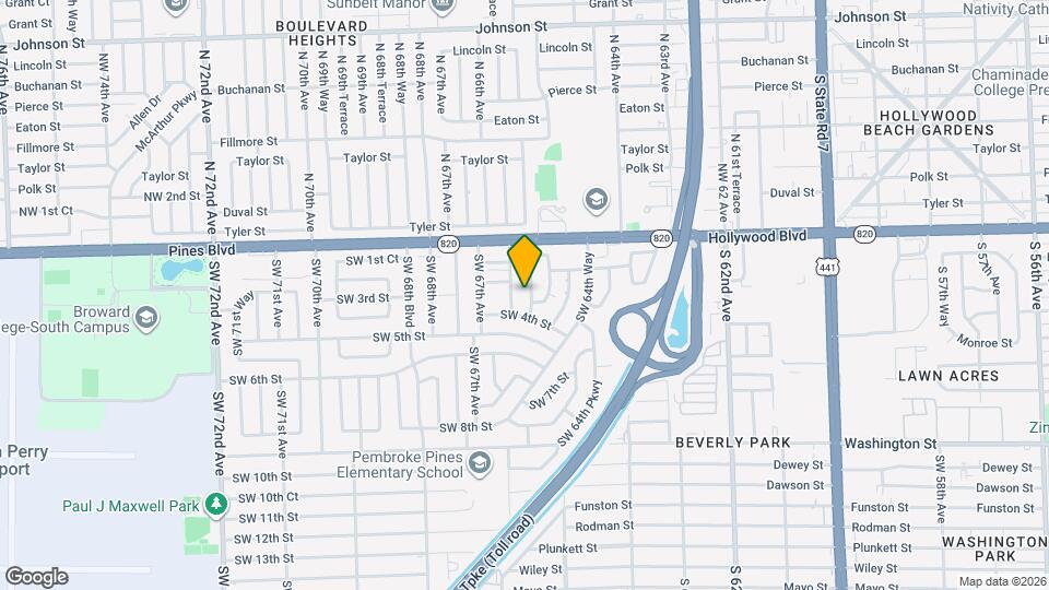 230 SW 65th Way Map and Location Details