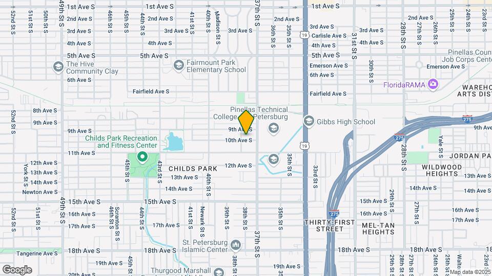 3745 10th Ave S Map and Location Details