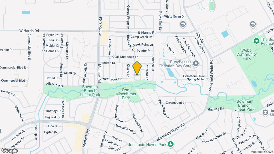 7711 Rochester Ln Map and Location Details
