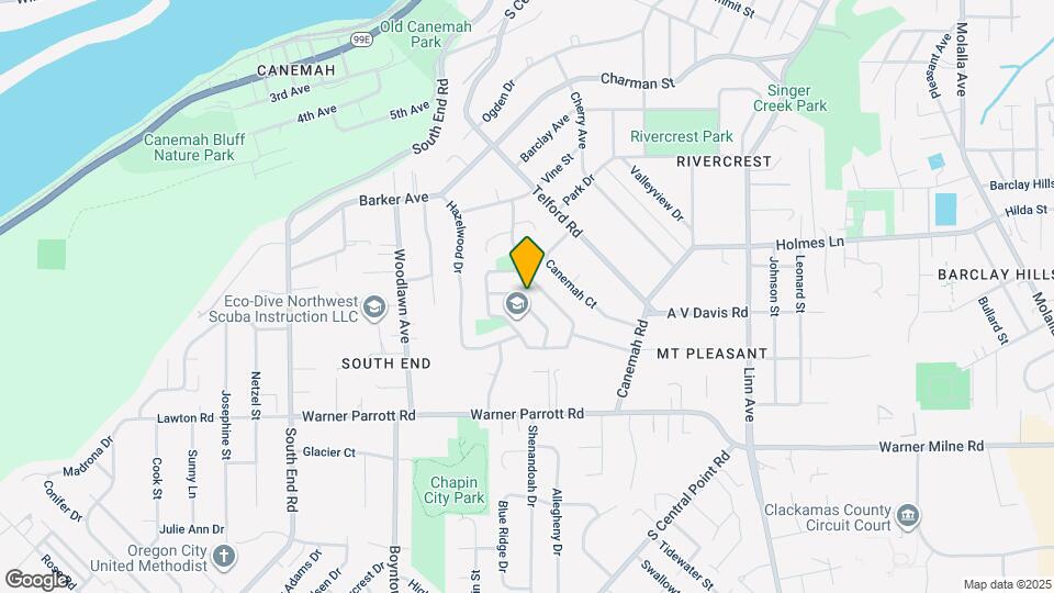 415 Alderwood Pl Map and Location Details