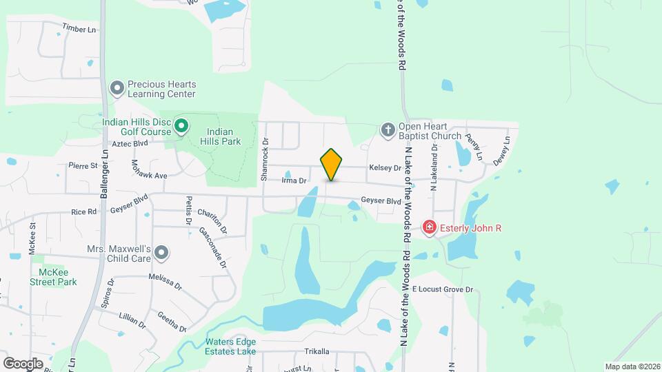 5700 Redwing Dr Map and Location Details