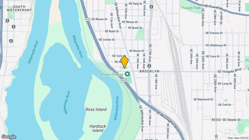 1223 SE Holgate Blvd Map and Location Details