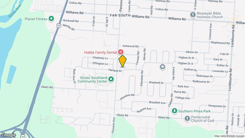 524 Harland Dr Map and Location Details