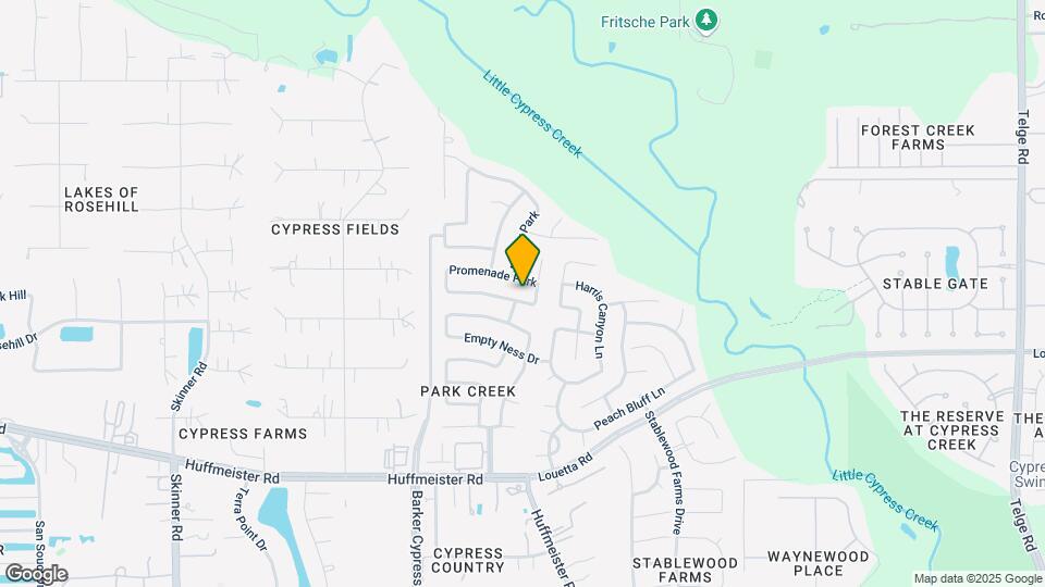 16710 Jelly Park Stone Dr Map and Location Details
