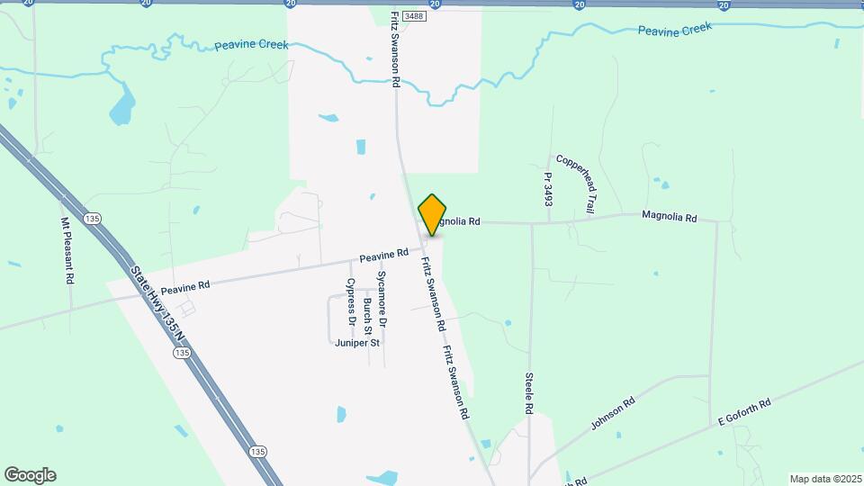3932 Fritz Swanson Rd Map and Location Details